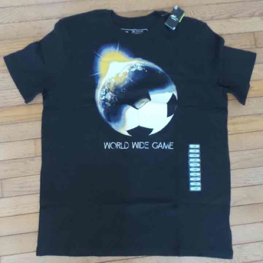 Athletech Mens Soccer Cotton T-shirt XL NWT